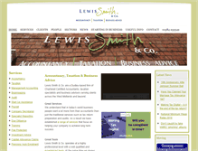 Tablet Screenshot of lewissmith.com